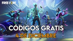 Free Fire | Códigos de hoy jueves 4 de diciembre de 2025: recompensas gratis