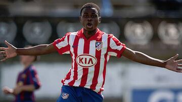 De ser la joya del filial del Atleti a Segunda B con el Mérida: así jugaba de niño Salomon Obama