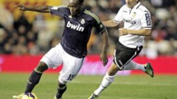 Essien, en Mestalla.