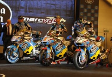 Presentación del equipo motociclista de Estrella Galicia