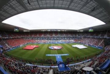 Vista general del Stade de Burdeos.