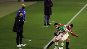 Marcelino García Toral en el Villamarín.