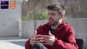 Piqué habla de la supuesta imparcialidad de Álvaro Benito