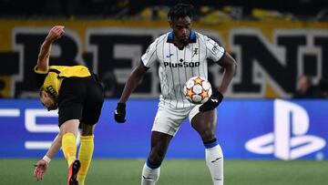 Duv&aacute;n Zapata, jugador de Atalanta