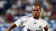 La prensa inglesa ve ahora a Sneijder en el Aston Villa