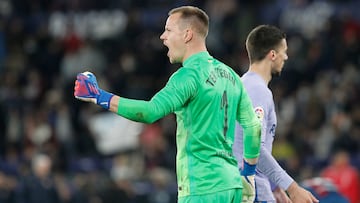 10/04/22 PARTIDO PRIMERA DIVISION
LEVANTE UD - FC BARCELONA
TER STEGEN ALEGRIA 
