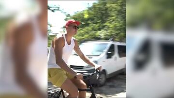 MVP Nikola Jokic deserves to have fun this offseason, and this video of him riding a bike and spending time with Aaron Gordon in Serbia is just delightful.