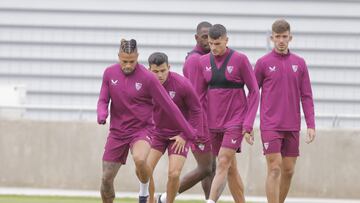 Mariano, en un entrenamiento.