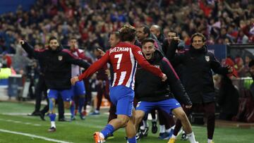 Éxtasis Griezmann: del no gol a la locura total en el Calderón
