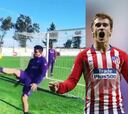 El truco de Gio Simeone con desafío incluido para Griezmann