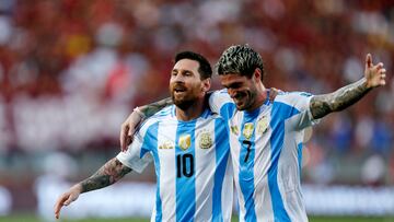 Mascherano: “De Paul mejoraría lo que tenemos”