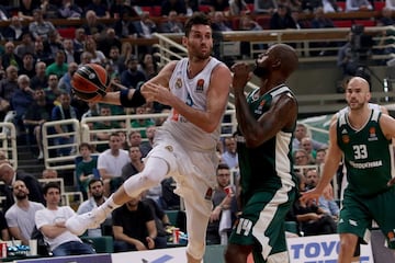 Rudy Fernández y James Gist.