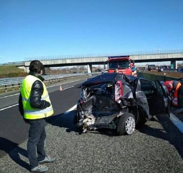 Douglas Costa, ileso en un llamativo accidente de tr¨¢fico