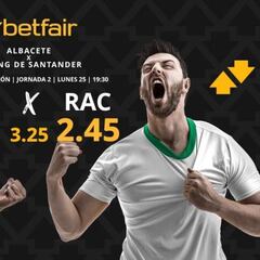 Albacete Balompié vs. Racing de Santander: horario, dónde ver, pronósticos y clasificación