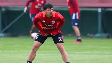 Futbol, Entrenamiento seleccion chilena.