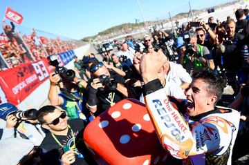 Márquez campeón del mundo de MotoGP por cuarta vez