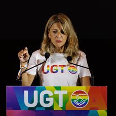 Yolanda Díaz promete 20.000 euros a los jóvenes que cumplan 18 años