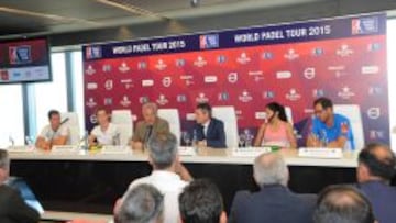 Presentacion del World Padel Tour 2015