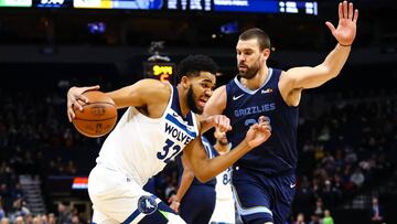 Karl Towns da la puntilla a los Grizzlies de Marc en la prórroga