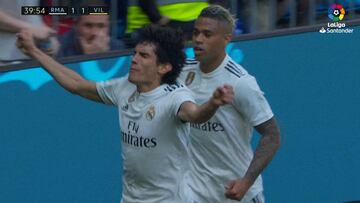 Tras todo lo que ha sufrido, Vallejo celebra su primer gol