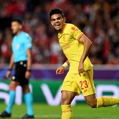 Números de Díaz lo ratifican como el mejor de Benfica-Liverpool