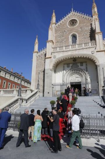 Las imágenes de la boda de Vicente del Bosque Jr.