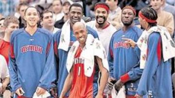 <b>PISTON POWER. </b>73 veces el mismo quinteto inicial: un récord.