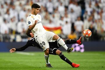 Marco Asensio y Nicolas Tagliafico.