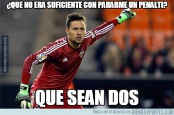 Los mejores memes sobre los penaltis parados de Diego Alves