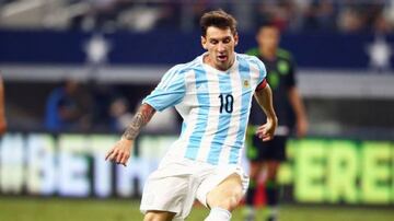 Messi in action