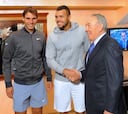 Nadal regresa a las pistas con victoria ante Tsonga en Astana