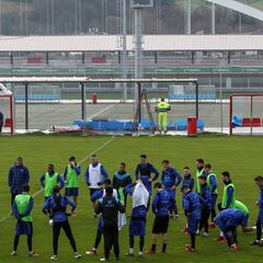 El Alavés puso fin a una semana atípica en el gimnasio