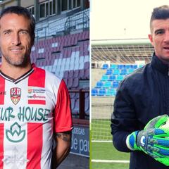 Jugar al fútbol pasados los 40: incansables Caneda y Morales