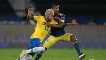 Johan Mojica y Wilmar Barrios ser&aacute;n bajas de la Selecci&oacute;n Colombia para enfrentar a Paraguay el pr&oacute;ximo martes 16 de noviembre en el Metropolitano