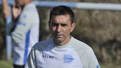 Asier Garitano, entrenador del Alav&eacute;s