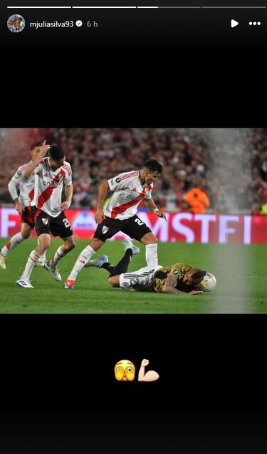 La esposa del “Huevo” Acuña ‘torea’ a Arturo Vidal en Instagram