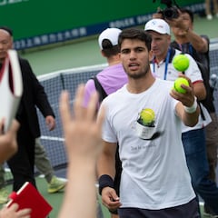 ‘Objetivo Alcaraz’: recortar 1.000 puntos a Djokovic en China
