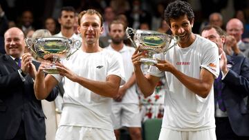 Kubot y Melo, ´números uno del ranking mundial en dobles tras su triunfo del año pasado en Wimbledon.