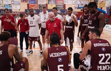 El Unicaja supera con defensa al correoso Bayern Múnich de Pablo Laso