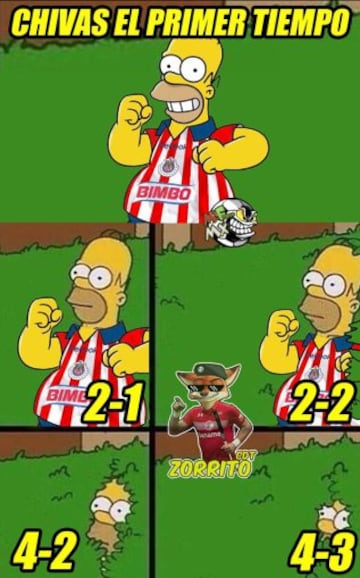 Los Memes no perdonan a Chivas tras perder con Chiapas