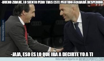 Los memes más divertidos del PSG-Real Madrid