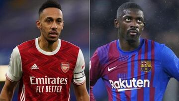El Barça ficha a Aubameyang, pero fracasa con Dembélé
