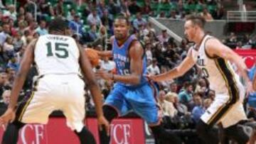 Durant, Westbrook e Ibaka siguen con la puesta a punto