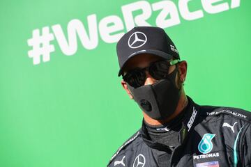 La pole fue de Lewis Hamilton con 69 milésimas sobre Valtteri Bottas.