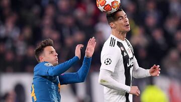 Santiago Arias (Atlético de Madrid) vs Crisitano Ronaldo (Juventus)