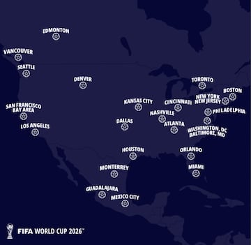 Pulisic participará en la revelación de las sedes del Mundial de 2026