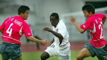 <b>FUTURA ESTRELLA. </b>Freddy Adu ha marcado tres de los seis goles con los que la selección sub-17 de EEUU ha ganado a Corea del Sur.