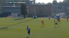 Los primeros minutos de Achraf con el Inter y provoca 2 goles
