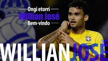 El brasileño William José ya es jugador de la Real Sociedad