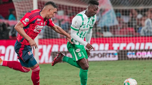 Medellín y Nacional empatan en un clásico lleno de emociones y goles